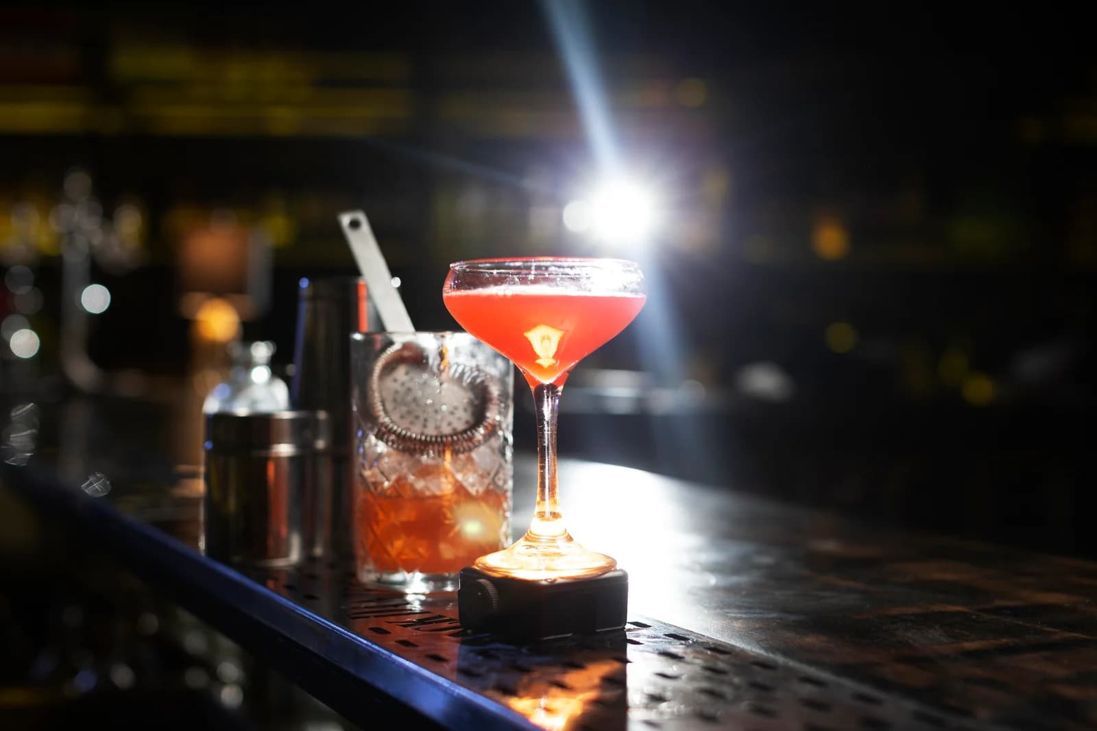 Cocktails Shaker Arrangement Night Club